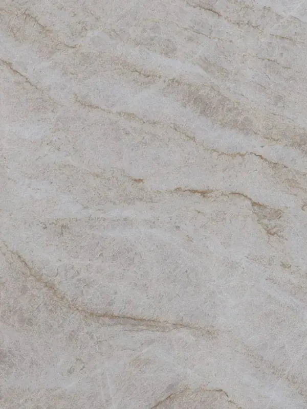 Taj Mahal quartzite, cream with soft golden veins