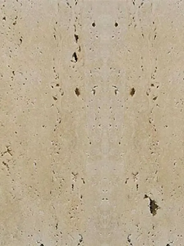 Classic travertine slab