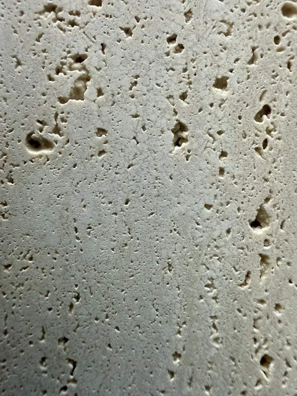 Roman travertine, beige with natural pores