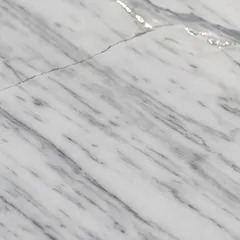 A resin-filled crack with a different sheen