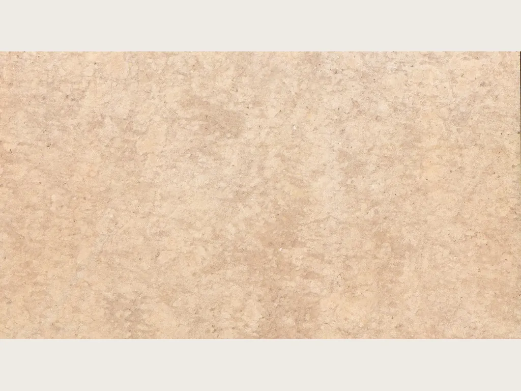 Santafiora Havana sandstone slab: a golden cream background with soft clouds, lighter and more golden