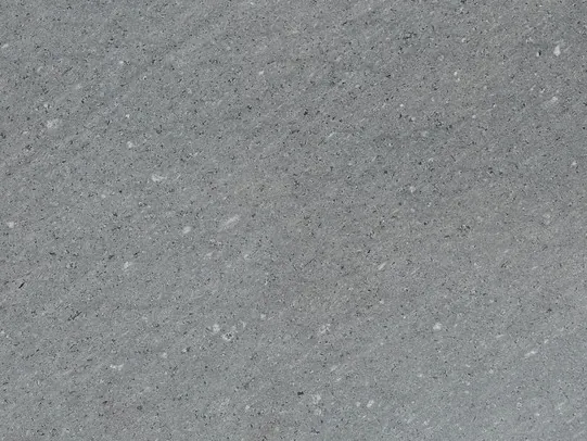 Detail of Basaltite basalt: matte fine grain with isolated white specks