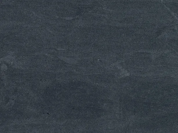 Detail of Pietra del Cardoso: smooth matte surface in dark slate gray