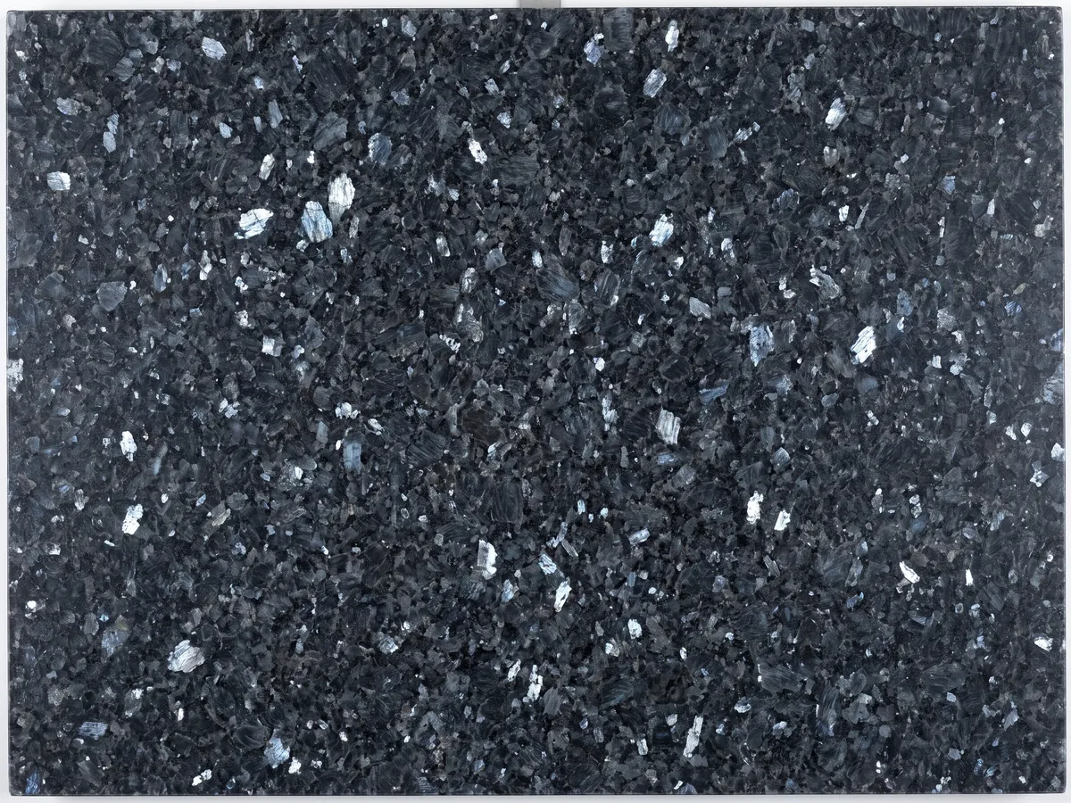 Blue Pearl granite slab