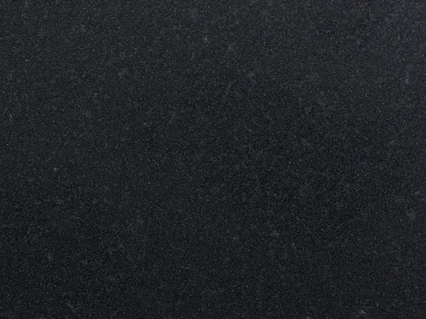 Close-up of Nero Assoluto: a smooth black, no veins, with the gloss of the polish