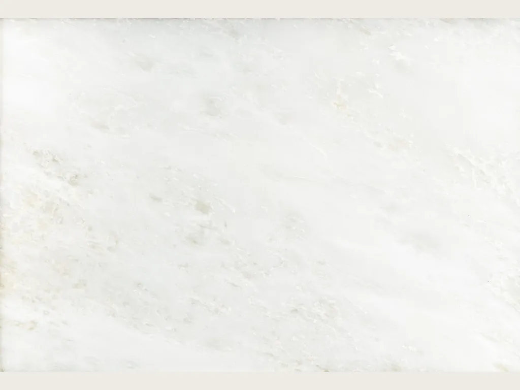 Bianco Namibia marble slab: crystalline background with soft clouds in very light gray