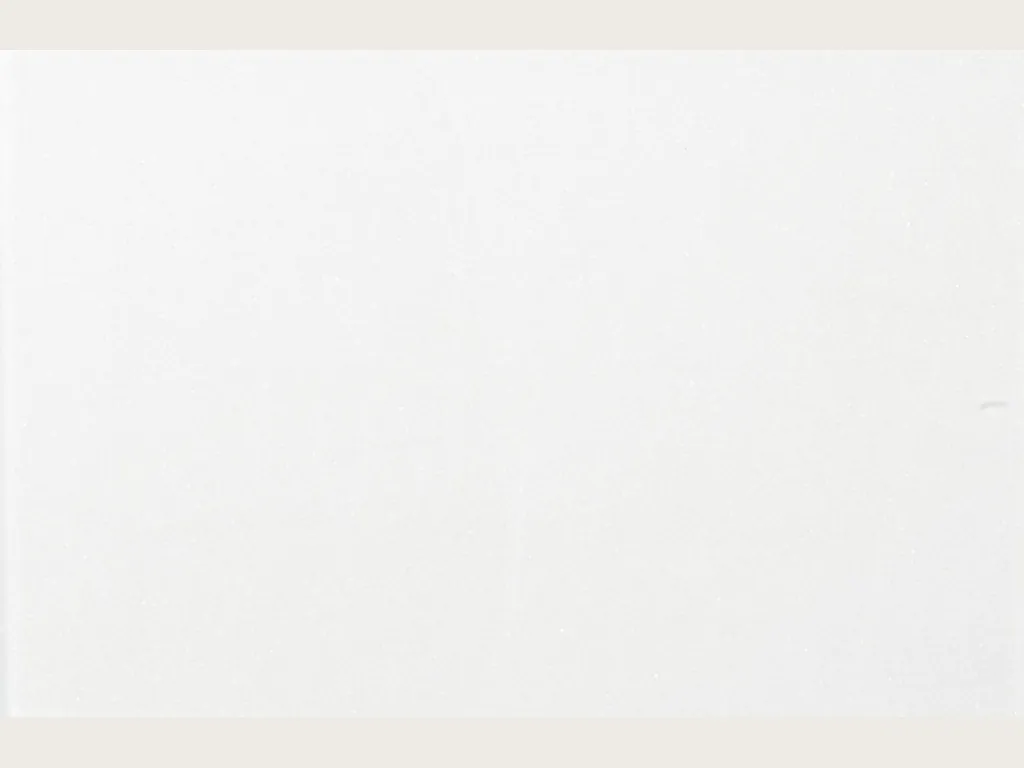 Thassos marble slab: uniform pure white, with no visible veins