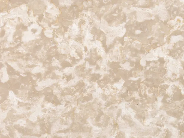 Botticino Fiorito detail: irregular light markings over the pinkish beige background