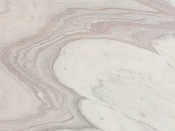 White Cosmopolitan marble slab up close