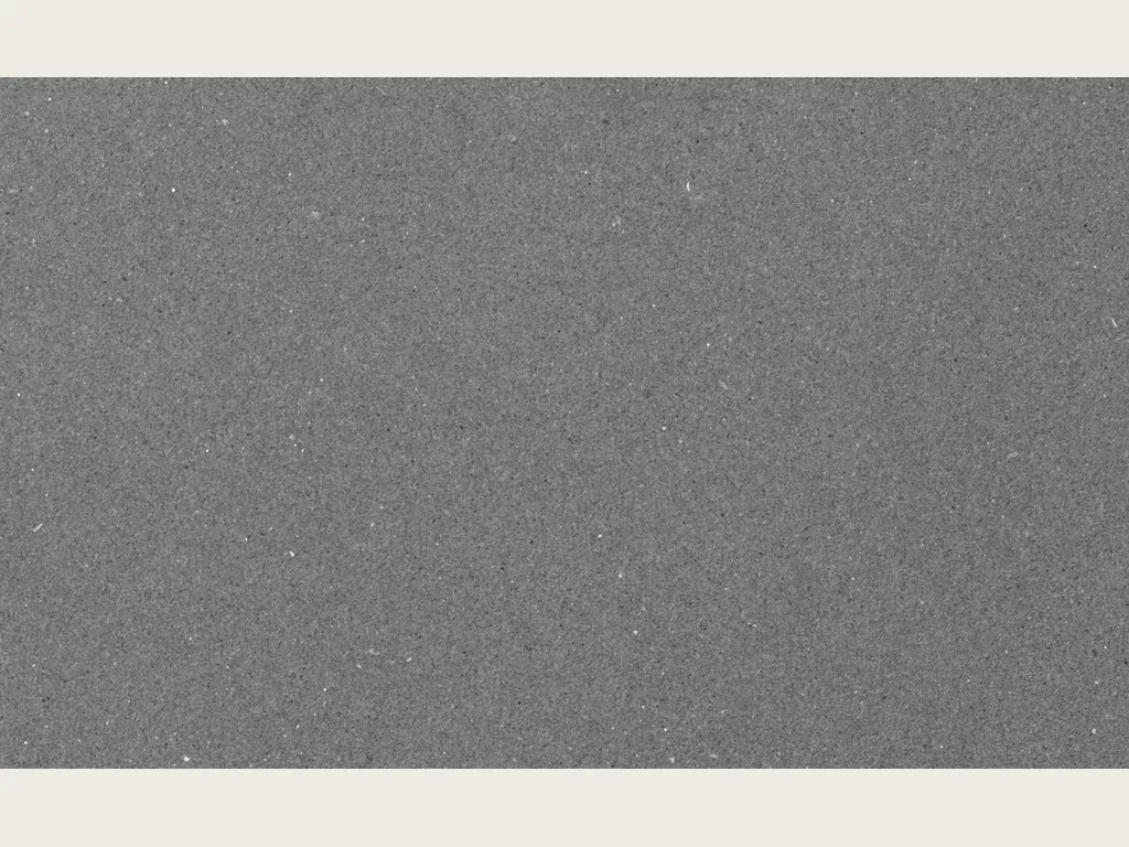 Grigio Aitos marble slab: granular medium gray with fine light and dark dots, no veins
