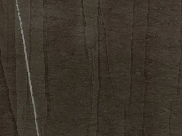 Grigio Tao marble detail with the brown banding and the vertical white vein