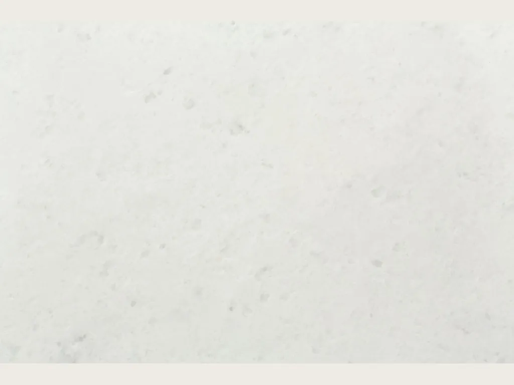 Opal White marble slab: plain, uniform white with faint gray shading