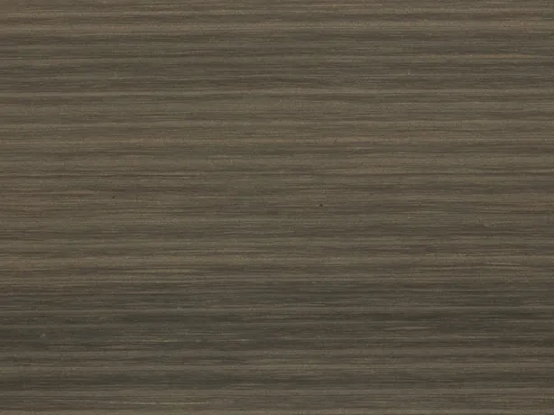 Detail of brown Venghé marble: fine, straight, parallel lines with the sheen of a polished finish