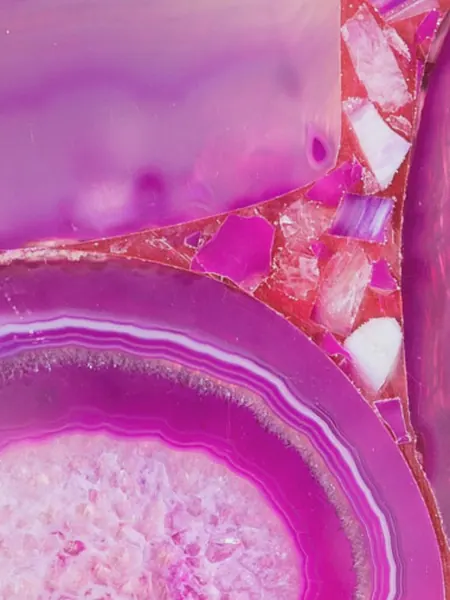 fuchsia agate