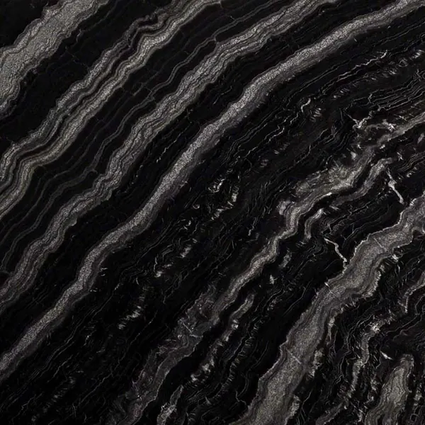 Granito Agata Black, losa negro natural