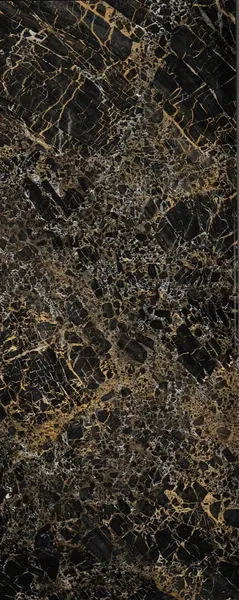 Mármol Portoro, losa negro natural
