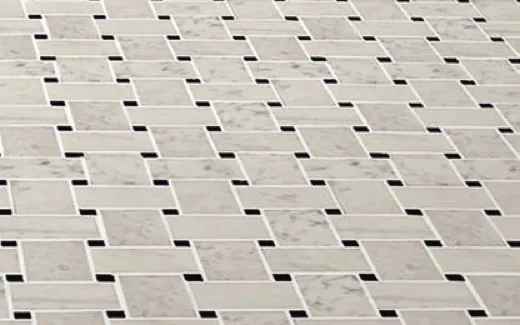 Mosaico de mármol italiano, diseño 1